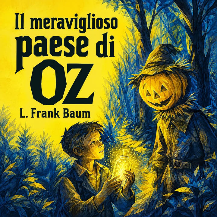 The Marvelous Land of Oz, the audiobook cover