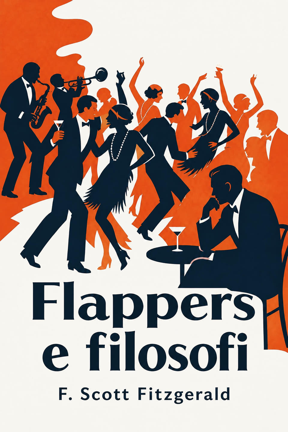 Flappers e filosofi by F. Scott Fitzgerald, the cover