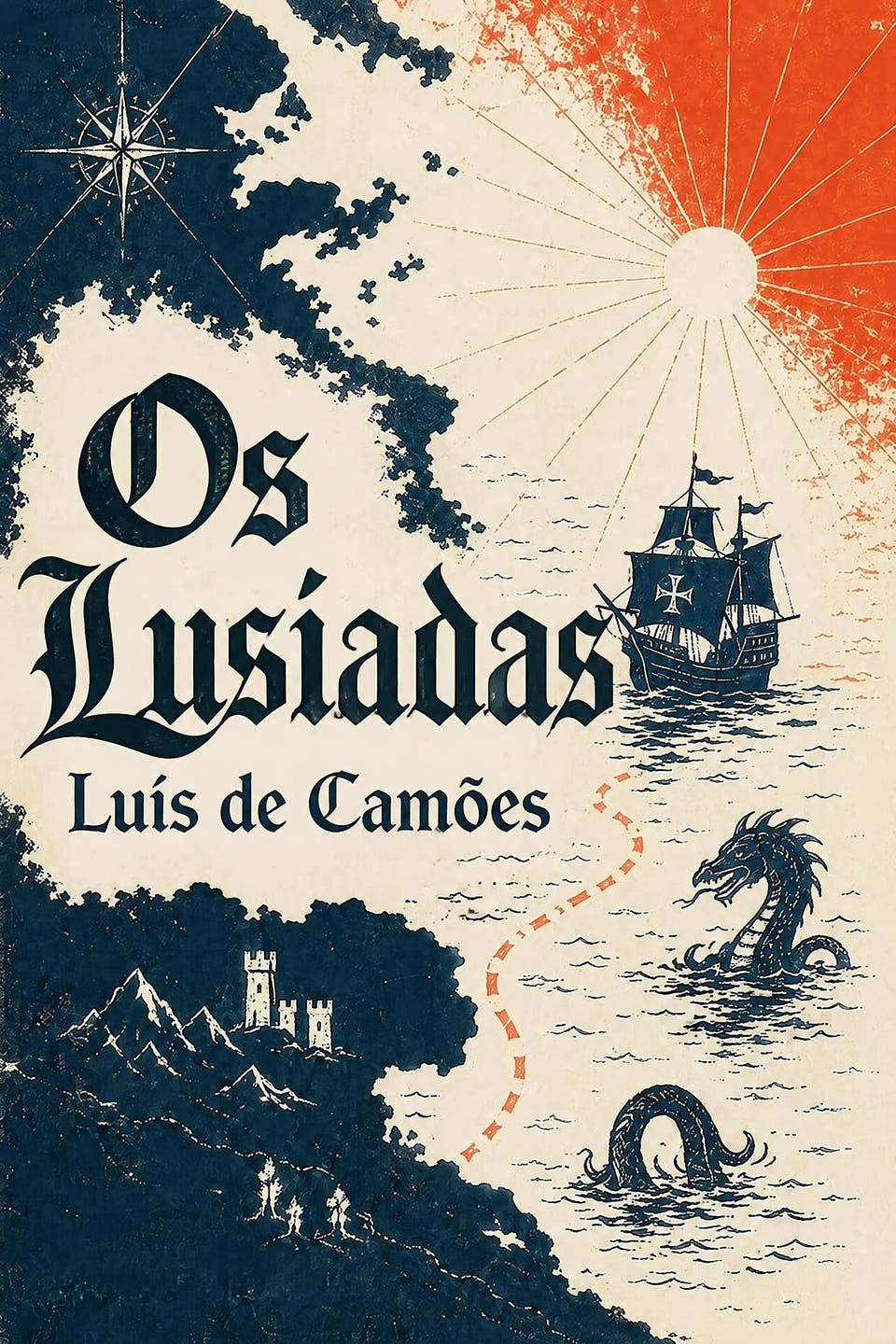 Os Lusíadas by Luís de Camões, the cover