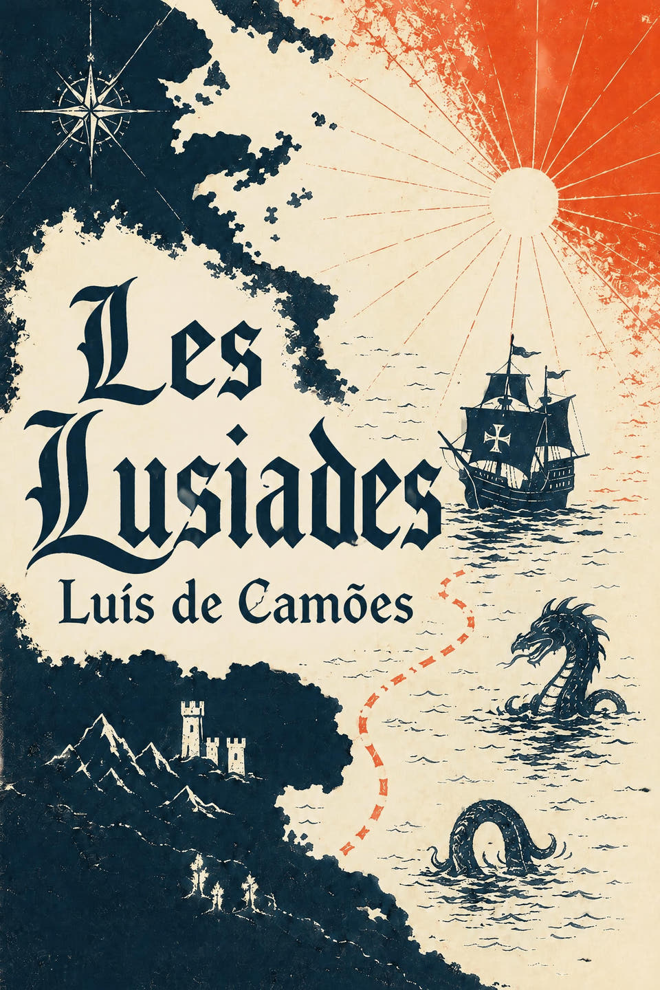Les Lusiades by Luís de Camões, the cover