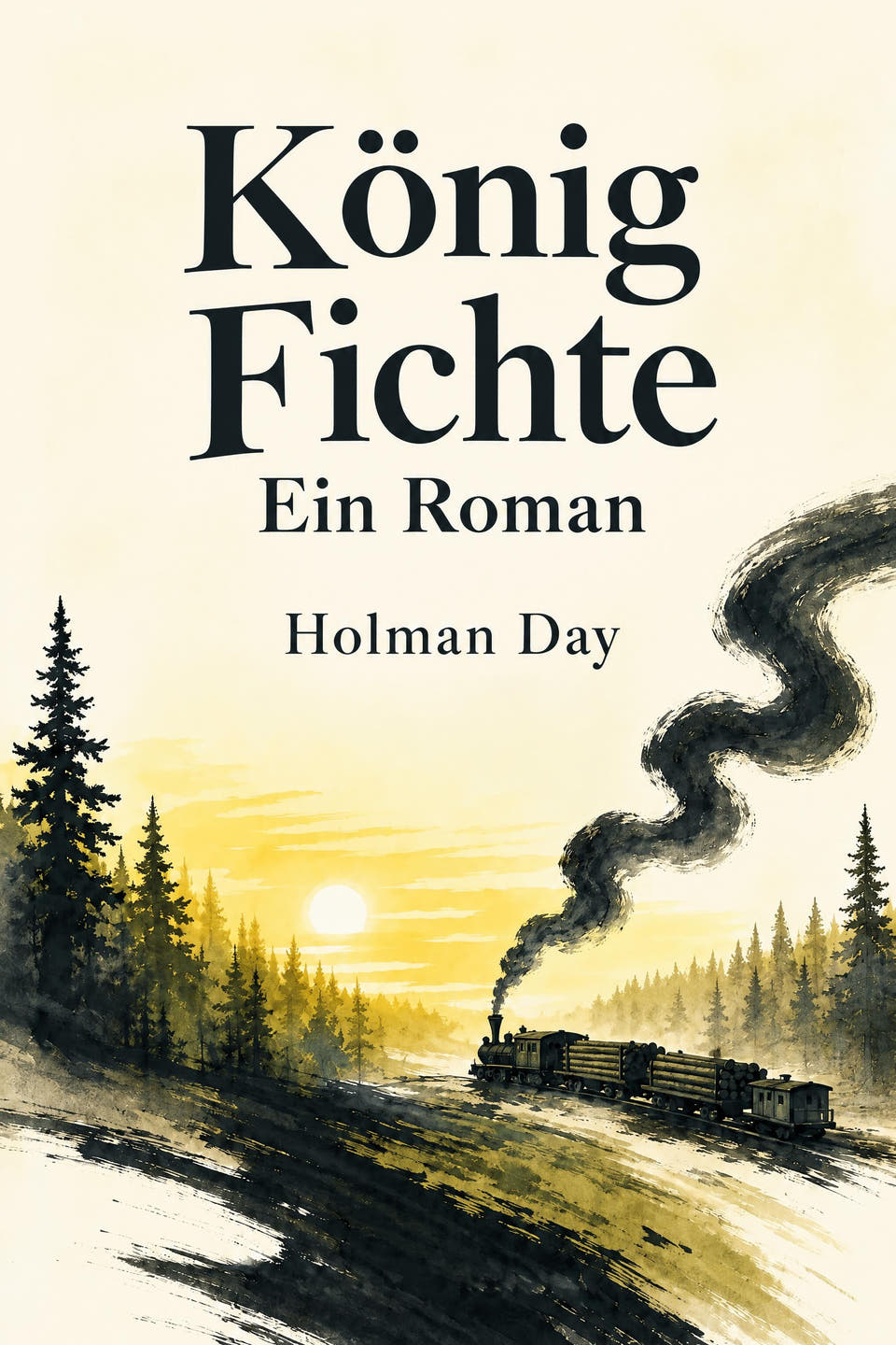 König Fichte: Ein Roman by Holman Day, the cover