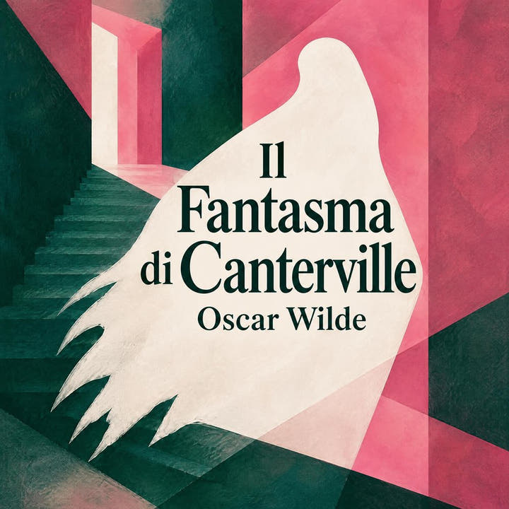 Il Fantasma di Canterville, copertina dell’audiolibro