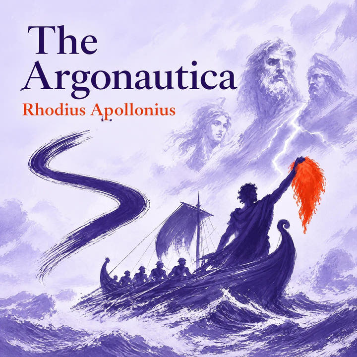 The Argonautica, the audiobook cover