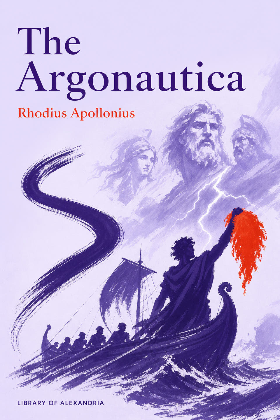 The Argonautica by Apollonius of Rhodes, the cover