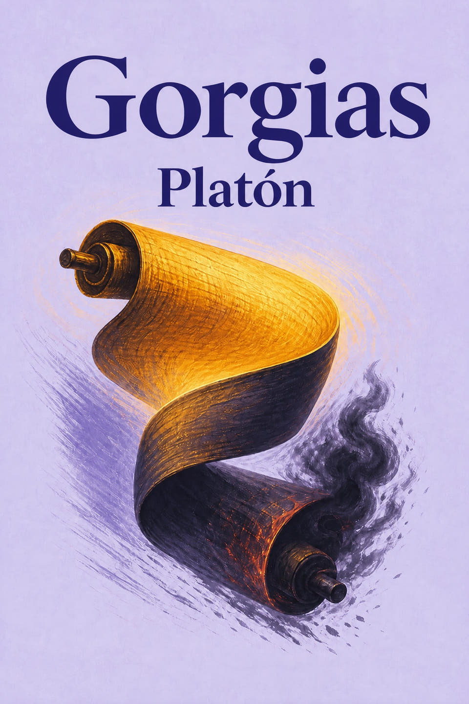 Gorgias by Platón, the cover