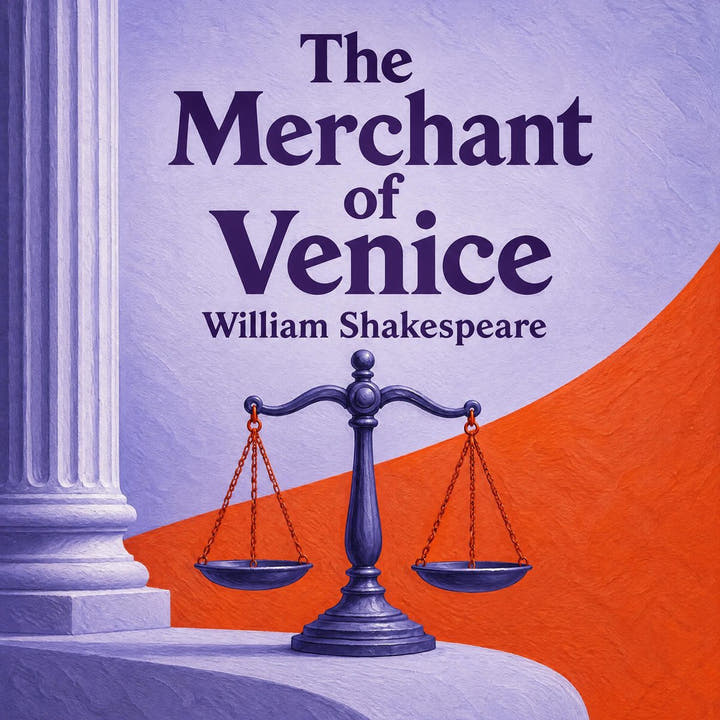 The Merchant of Venice, the audiobook cover