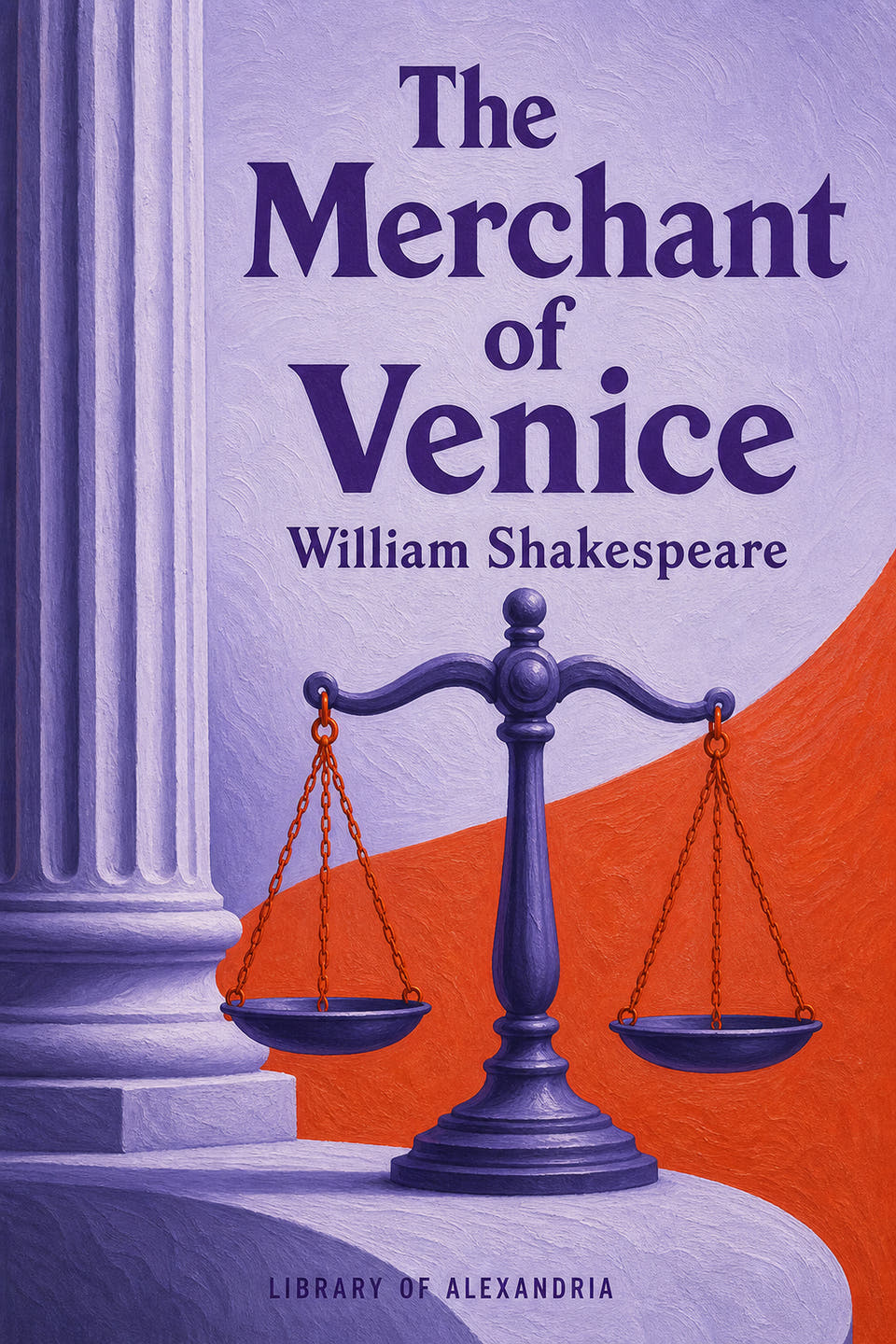 The Merchant of Venice by William Shakespeare, the cover