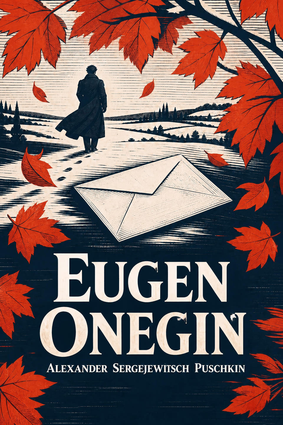 Eugen Onegin by Alexander Sergejewitsch Puschkin, the cover