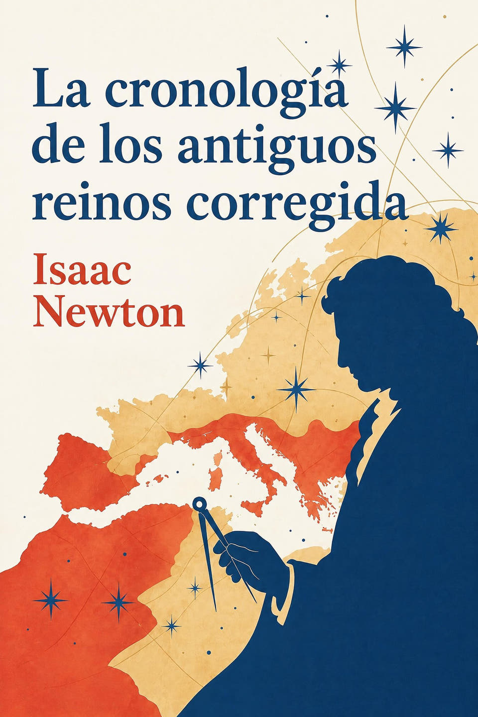 Portada de La cronología de los antiguos reinos corregida, de Isaac Newton