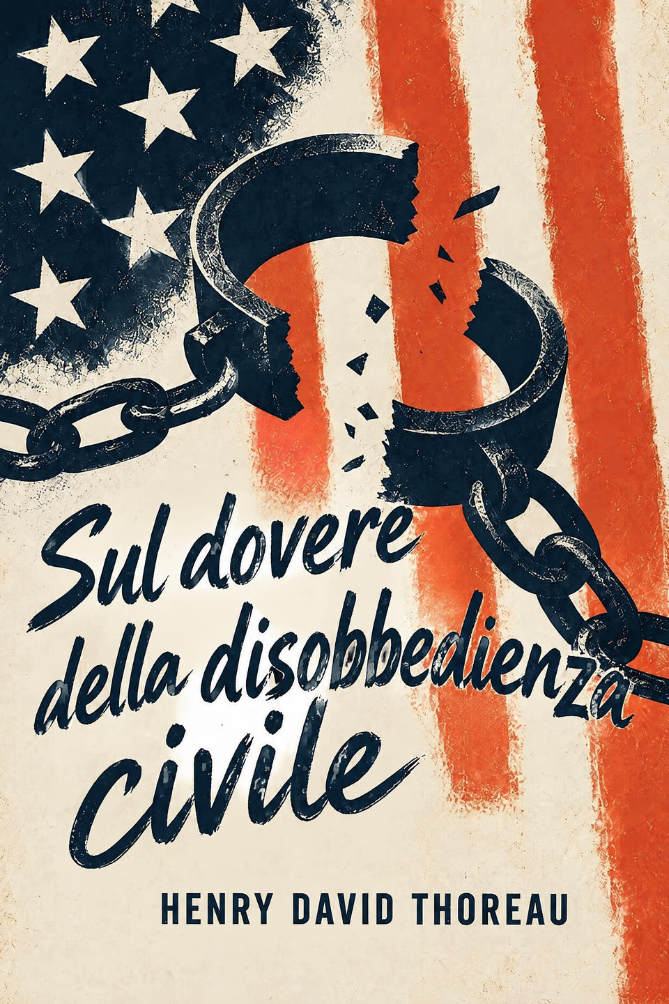 Sul dovere della disobbedienza civile by Henry David Thoreau, the cover
