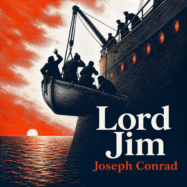 Lord Jim, the audiobook cover