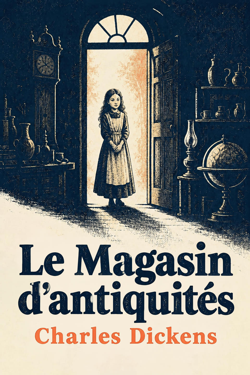 Le Magasin d’antiquités by Charles Dickens, the cover