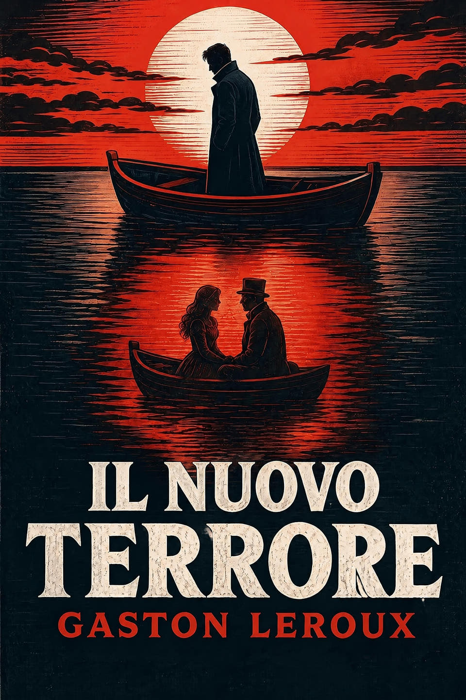Il nuovo terrore by Gaston Leroux, the cover