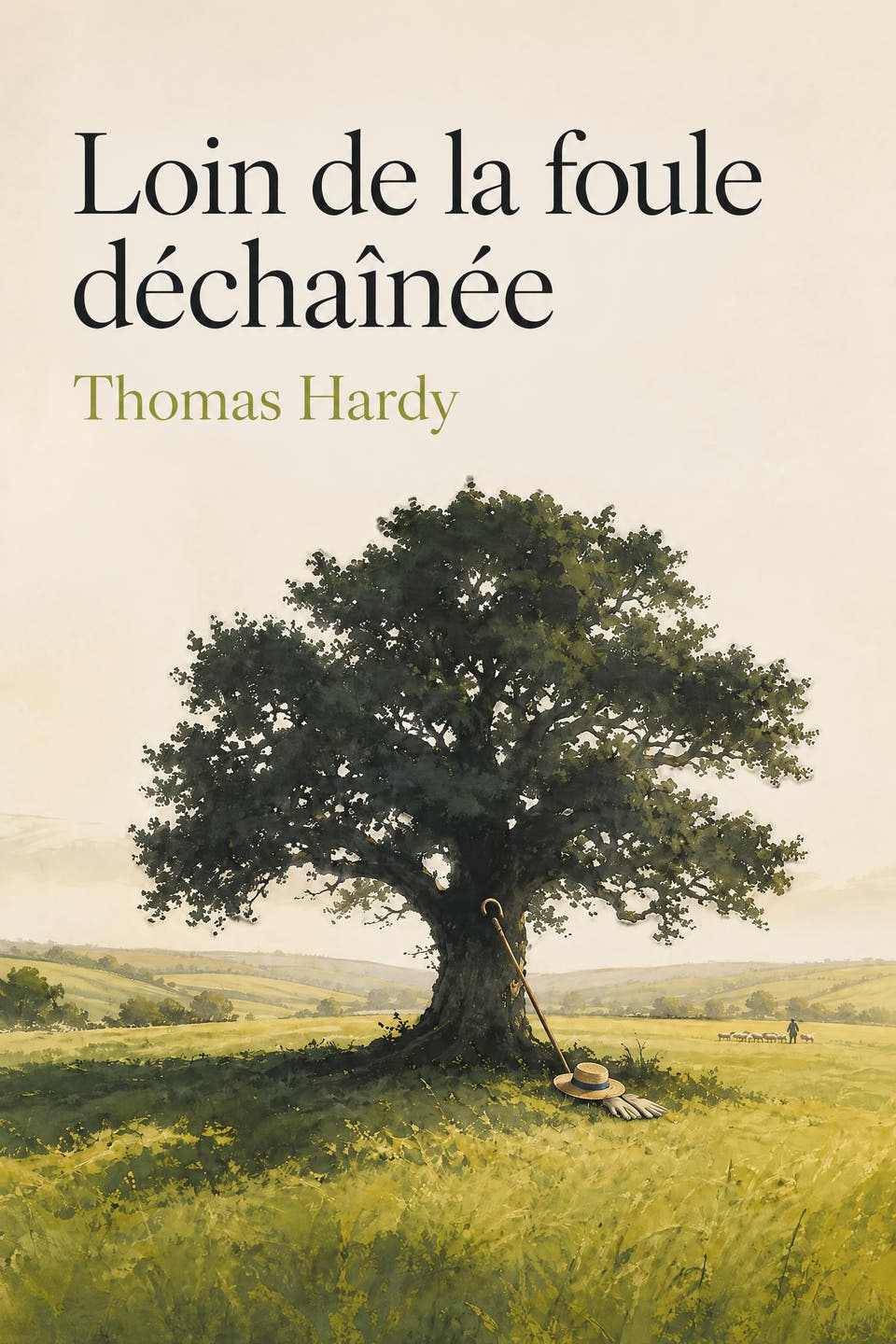 Loin de la foule déchaînée by Thomas Hardy, the cover