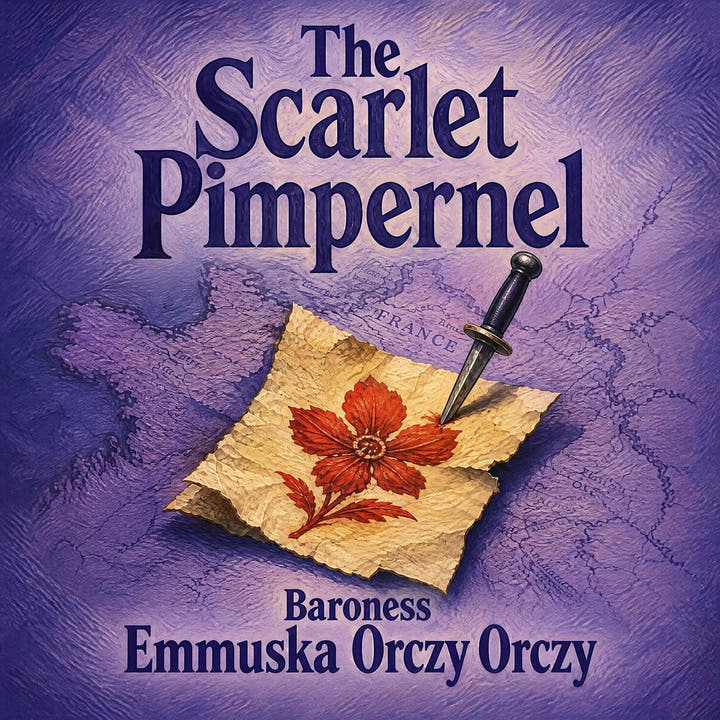 La pimpinela escarlata, the audiobook cover