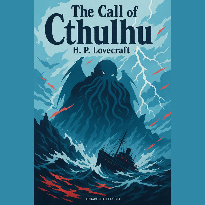 The Call of Cthulhu, the audiobook cover