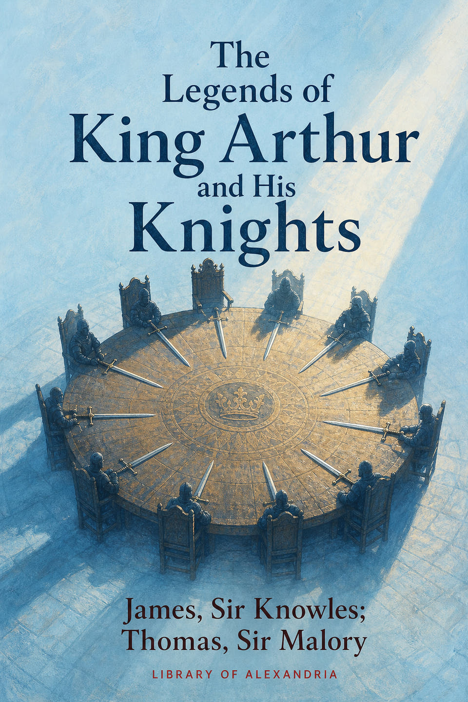 The Legends of King Arthur and His Knights by James Knowles; Thomas Malory, the cover