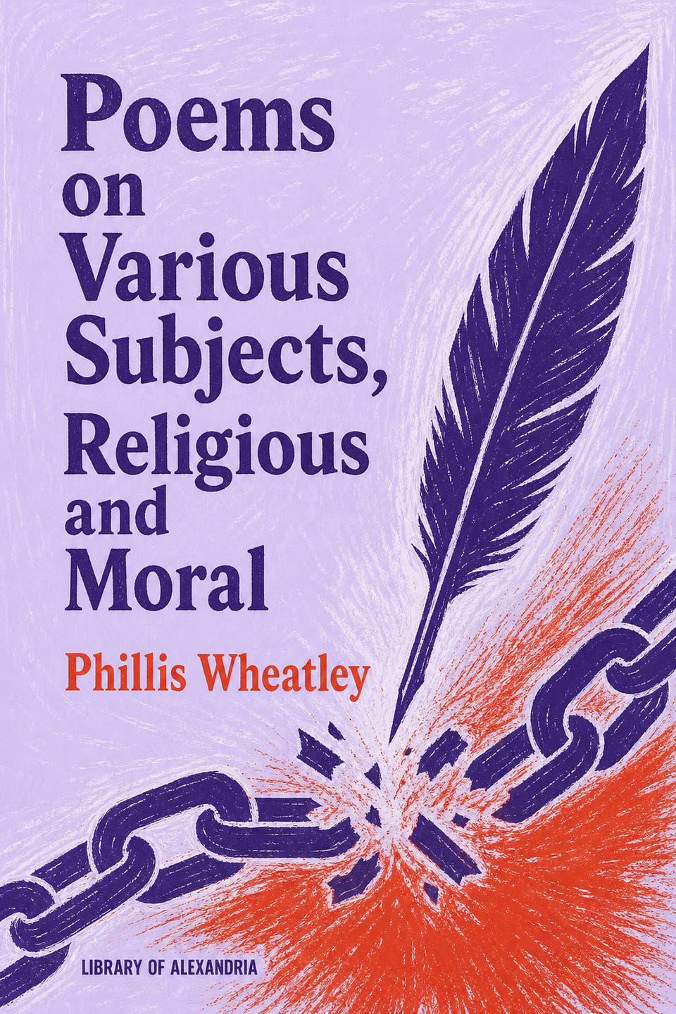 Poems on Various Subjects, Religious and Moral by Phillis Wheatley, the cover