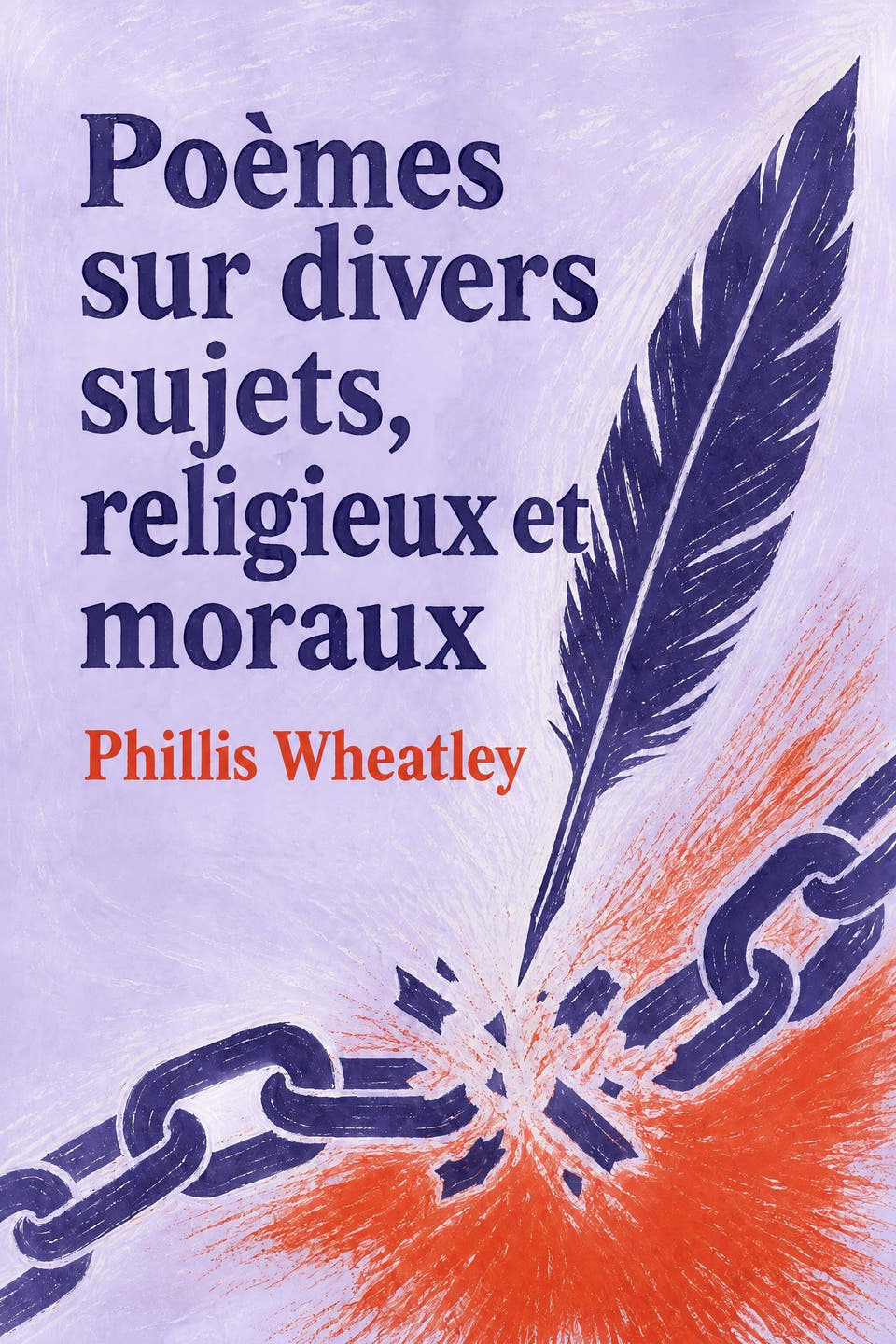 Poèmes sur divers sujets, religieux et moraux by Phillis Wheatley, the cover