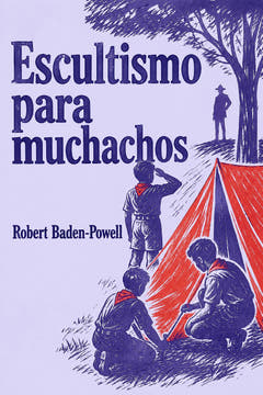 Escultismo para muchachos, the cover of this edition
