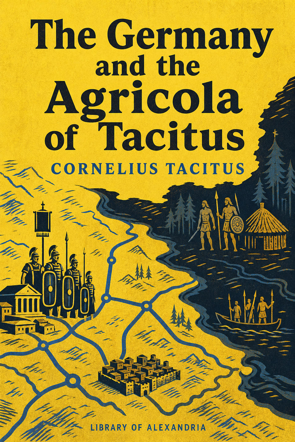 The Germany and the Agricola of Tacitus by Cornelius Tacitus, the cover