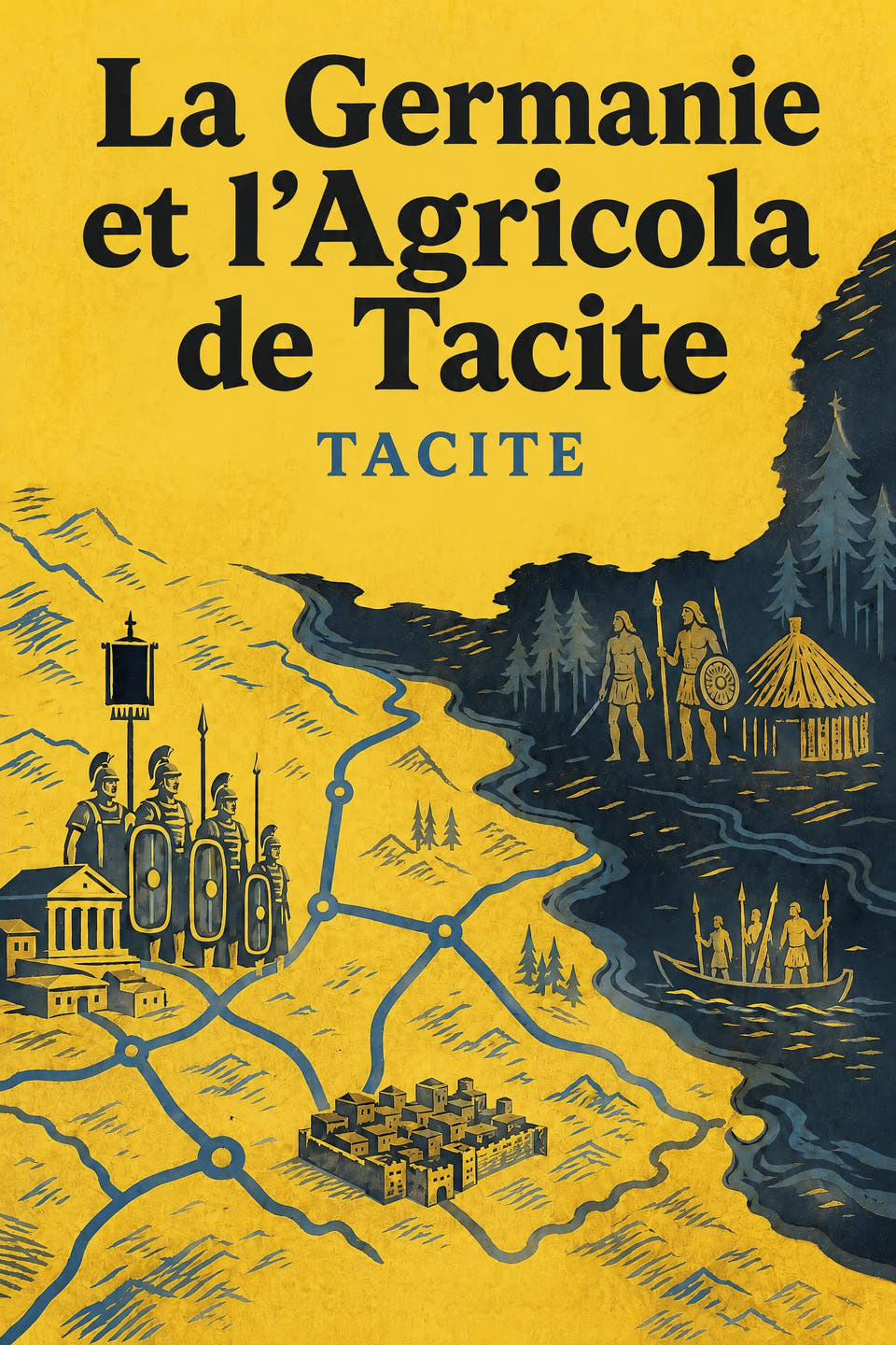 La Germanie et l’Agricola de Tacite by Tacite, the cover