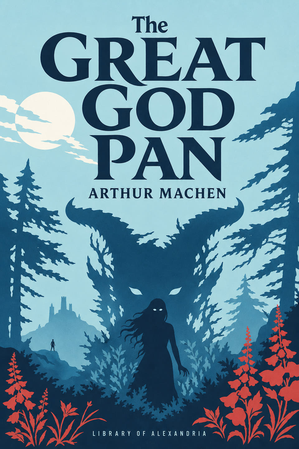 El gran dios Pan by Arthur Machen, the cover