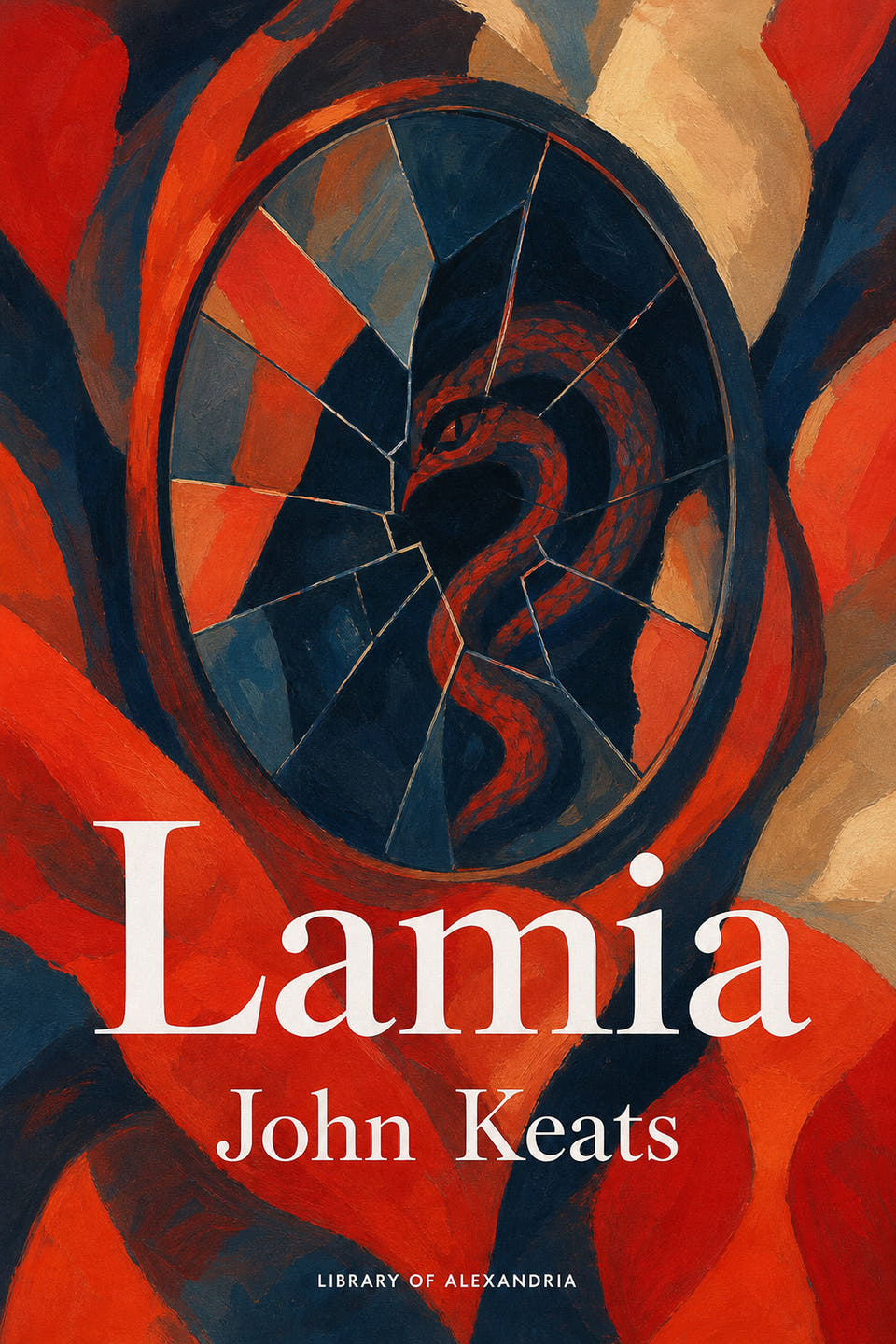Lamia by John Keats, the cover
