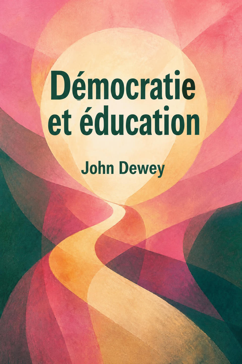 Démocratie et éducation by John Dewey, the cover