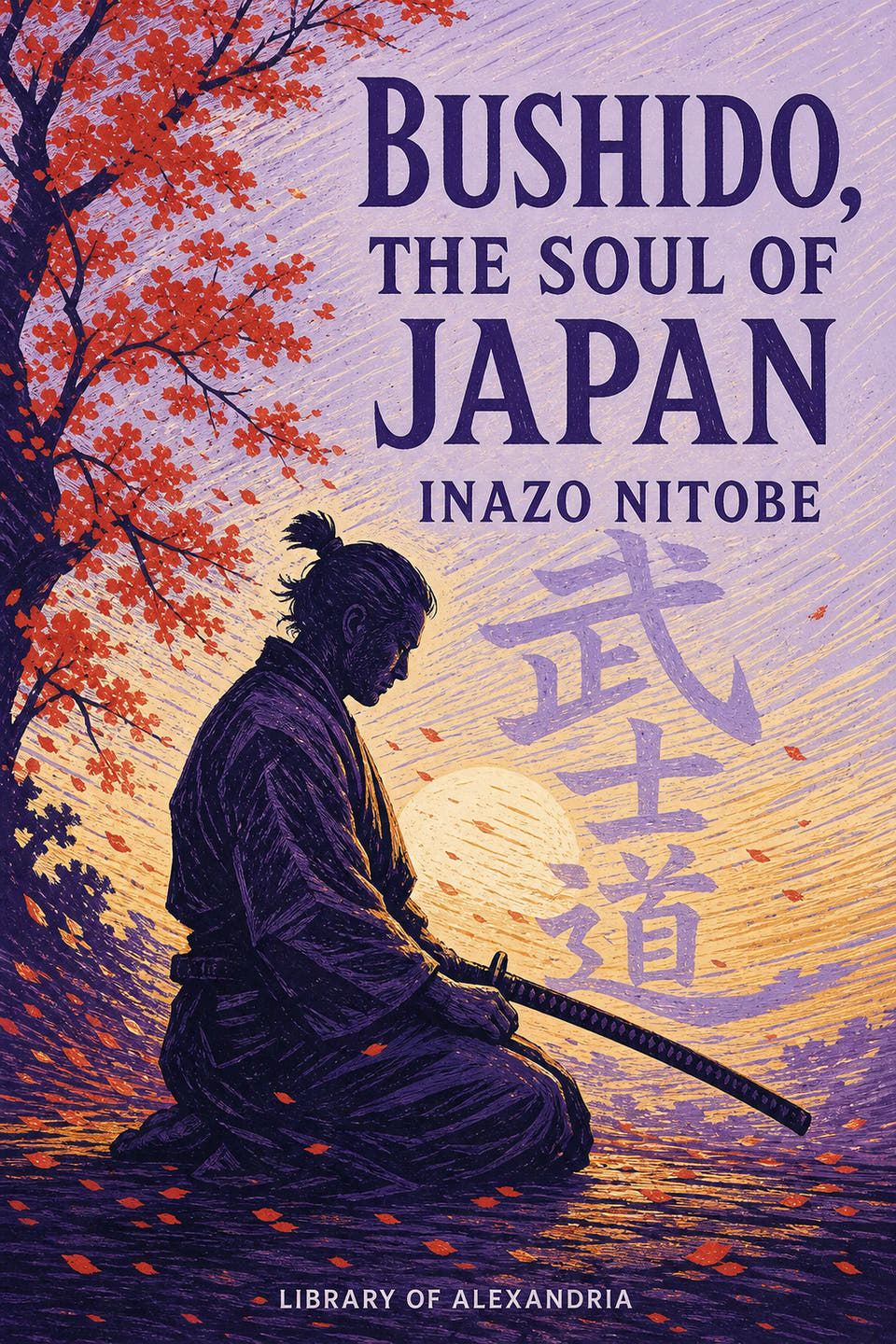 Bushido, the Soul of Japan by Inazo Nitobe, the cover