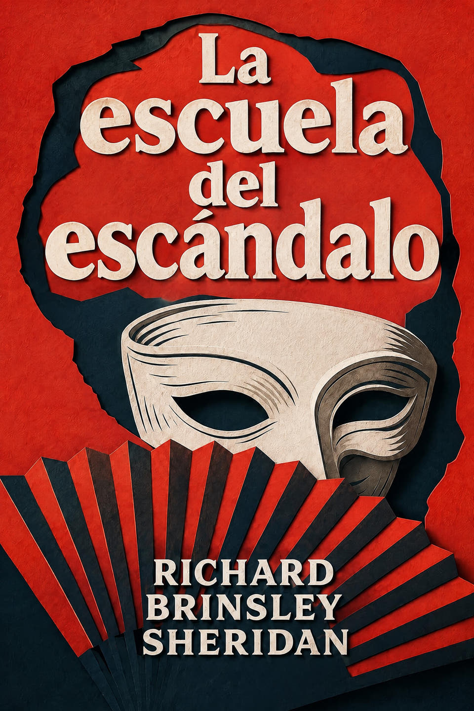 La escuela del escándalo by Richard Brinsley Sheridan, the cover