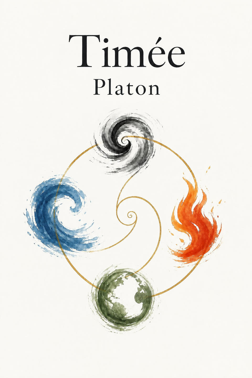 Timaeus by Plato, the cover