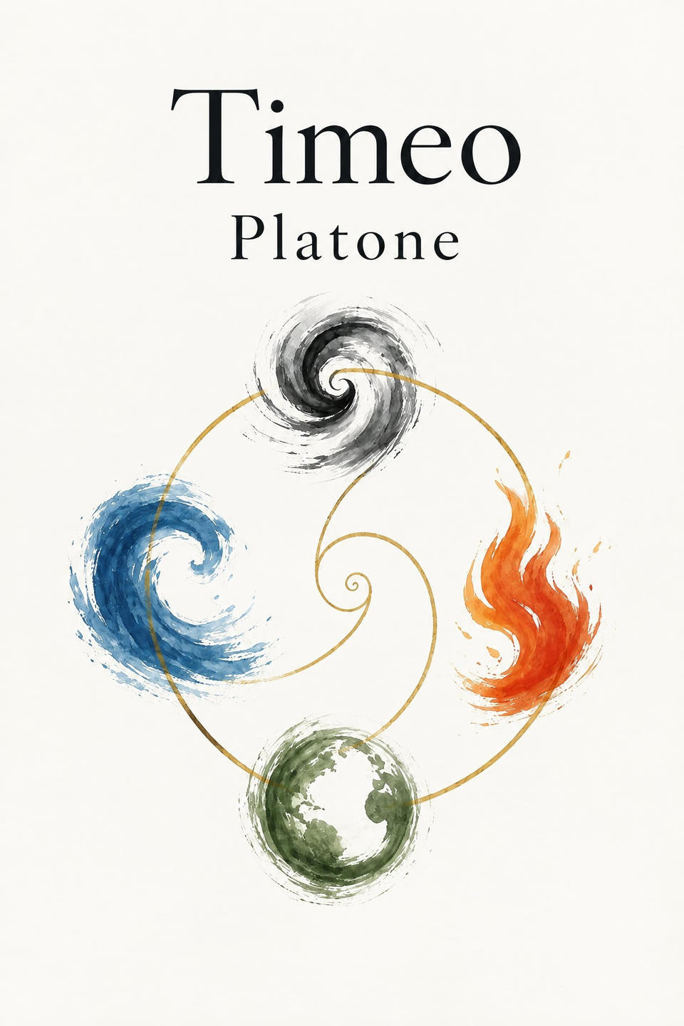 Timaeus by Plato, the cover