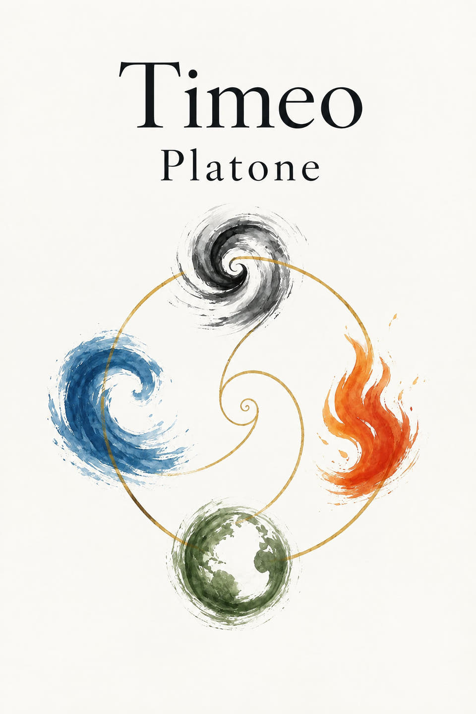 Timaeus by Plato, the cover