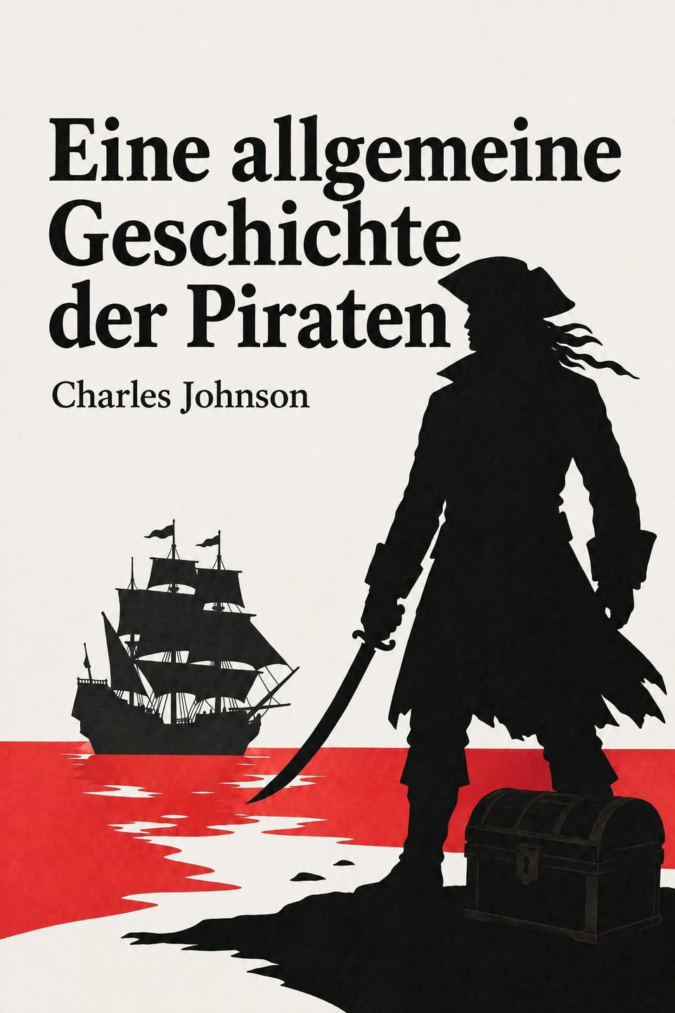 Eine allgemeine Geschichte der Piraten by Charles Johnson, the cover