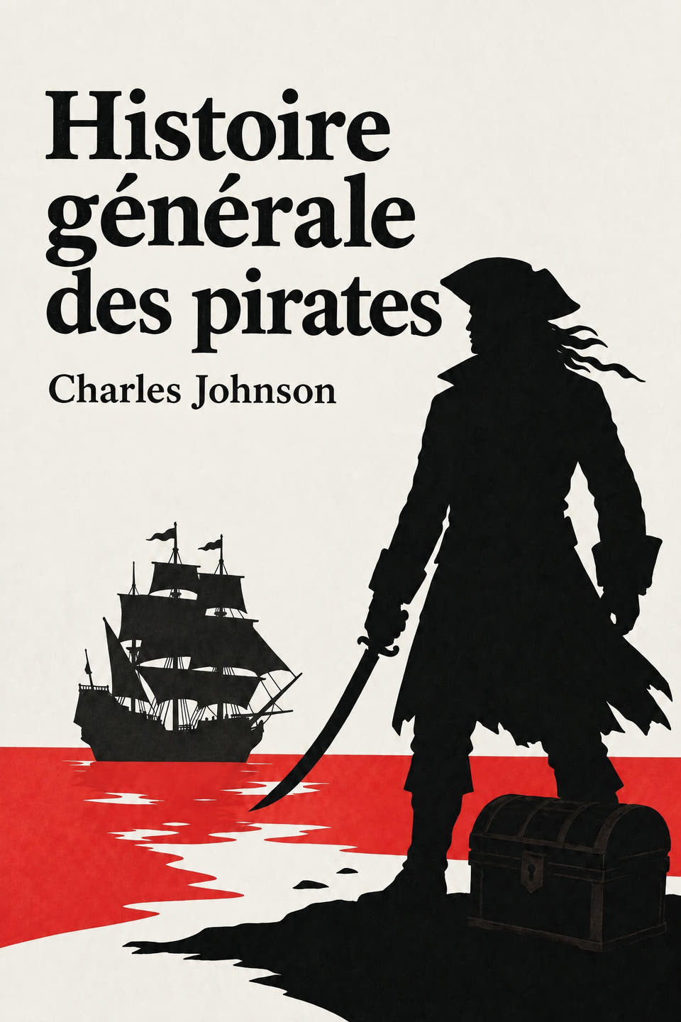 Histoire générale des pirates by Charles Johnson, the cover