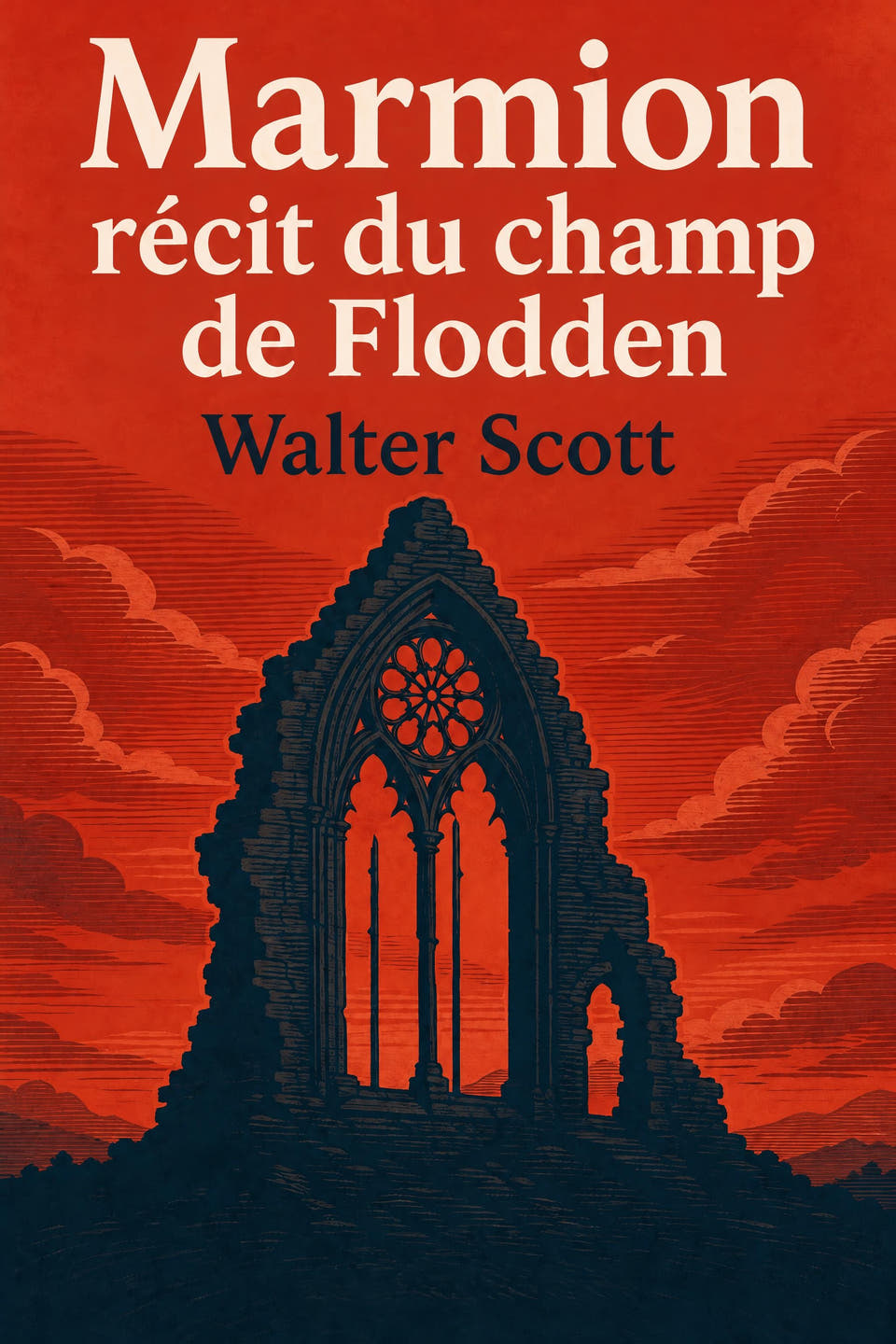 Marmion : récit du champ de Flodden by Walter Scott, the cover