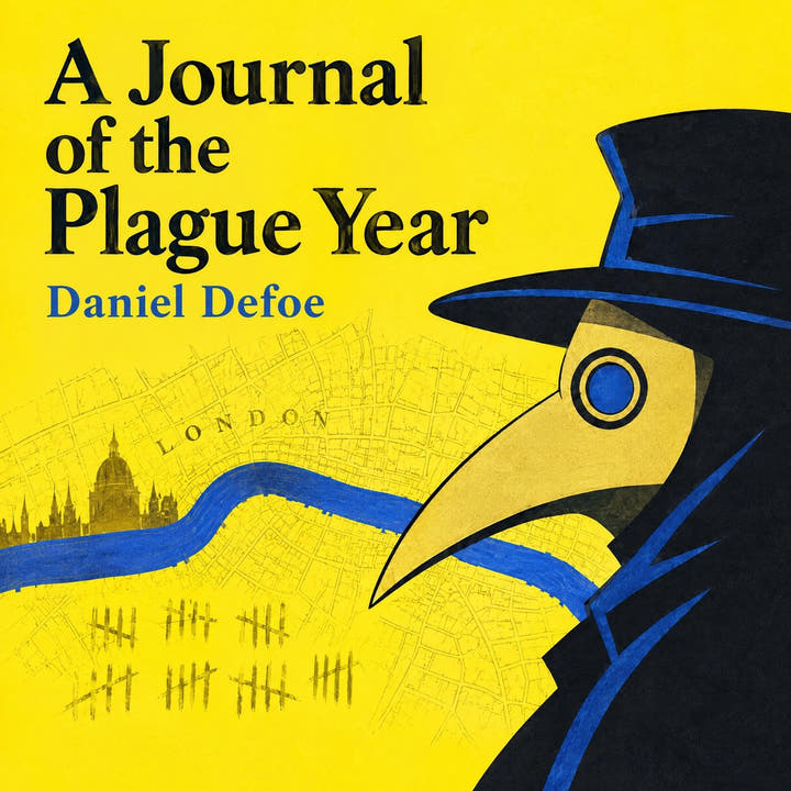 Journal de l’année de la peste, the audiobook cover