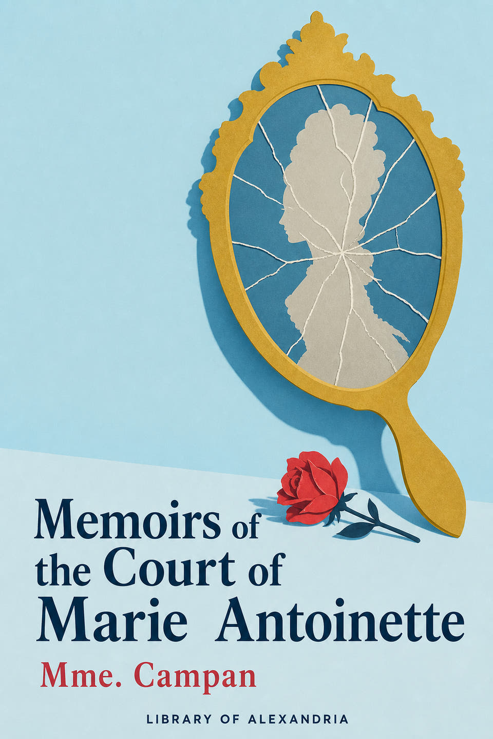 Memoirs of the Court of Marie Antoinette by Madame Campan, the cover