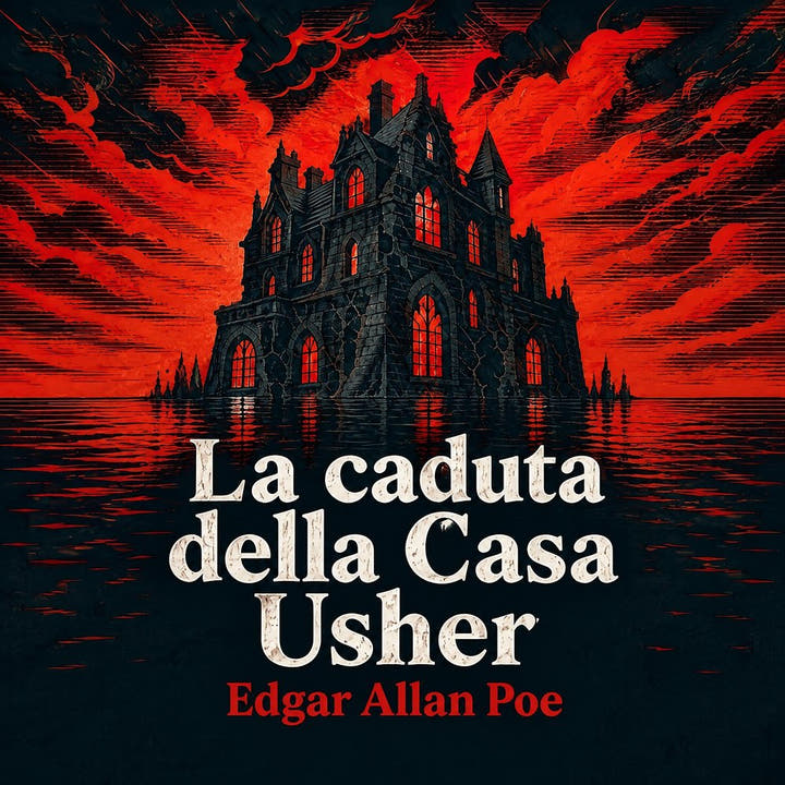 La caduta della Casa Usher, the audiobook cover