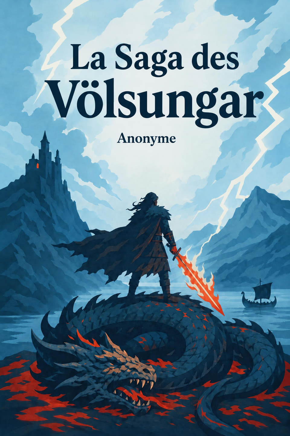 La Saga des Völsungar by Anonyme, the cover