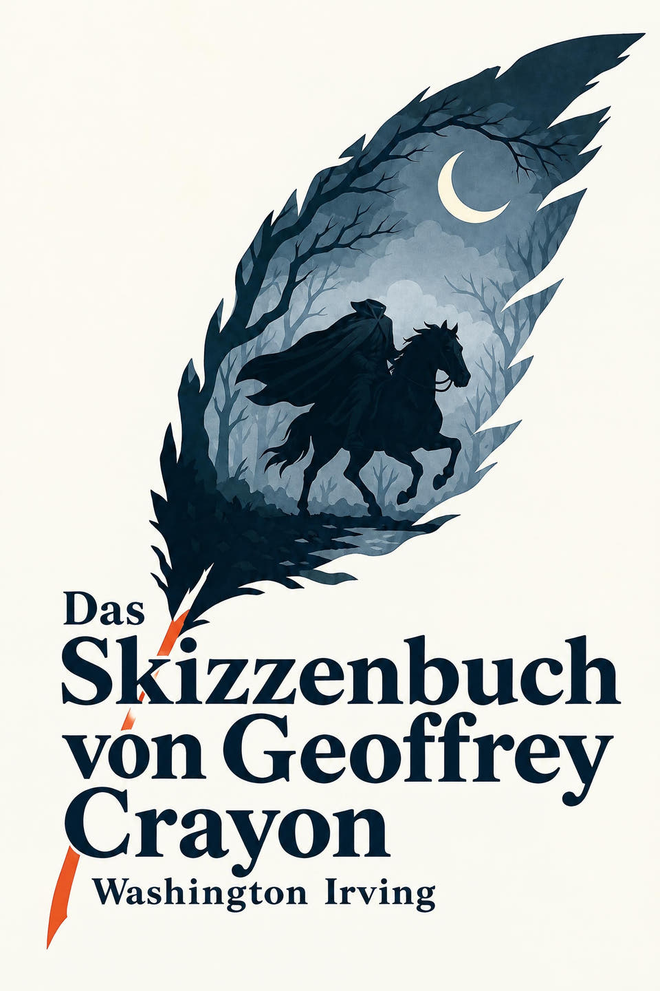 Das Skizzenbuch von Geoffrey Crayon by Washington Irving, the cover