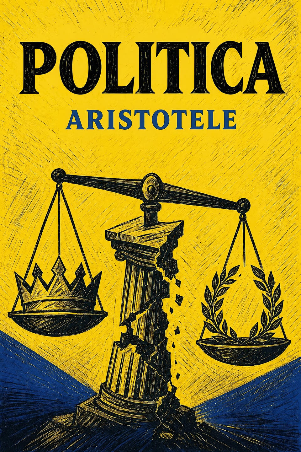 Politica by Aristotele, the cover