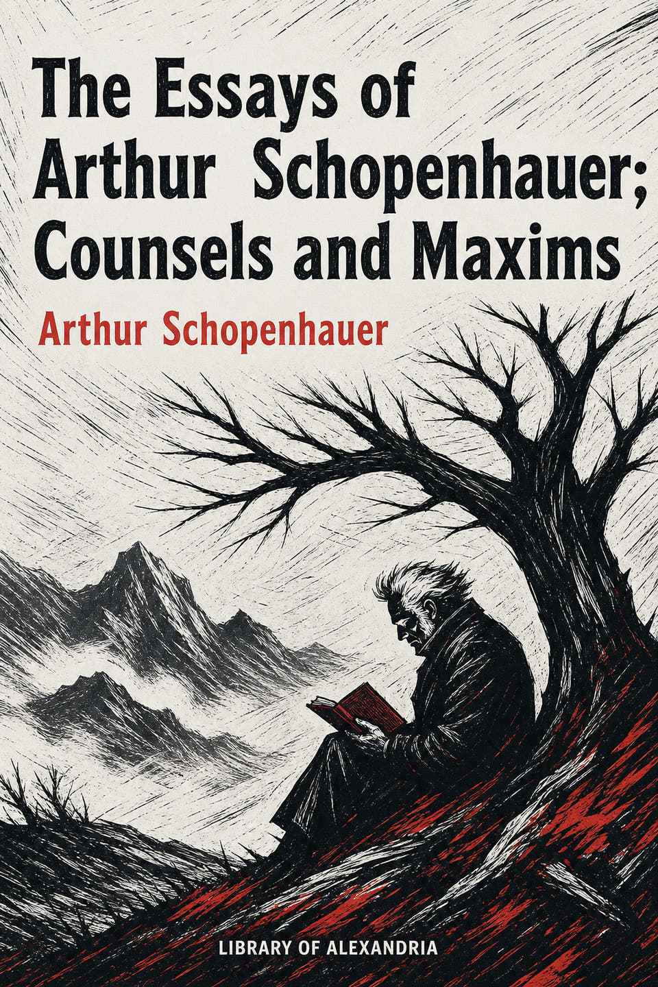 The Essays of Arthur Schopenhauer; Counsels and Maxims by Arthur Schopenhauer, the cover