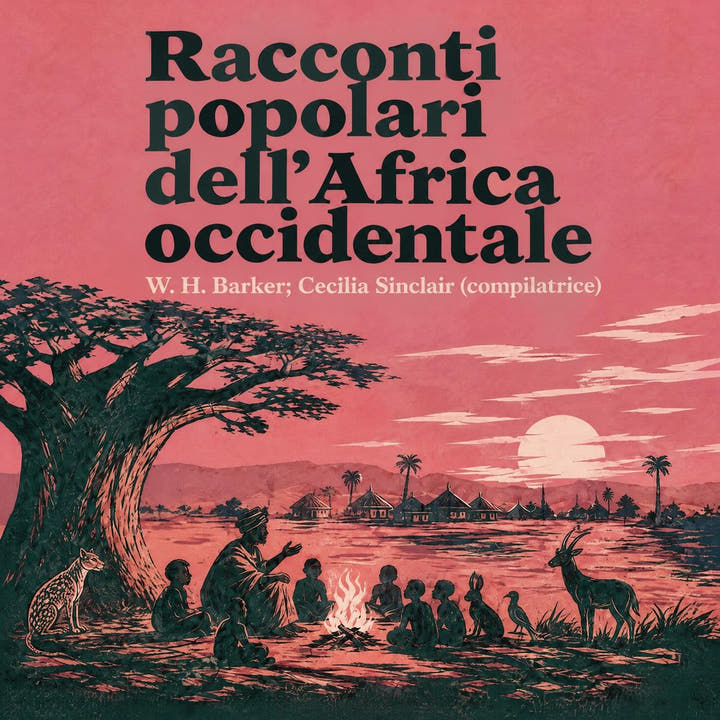 West African Folk-Tales, the audiobook cover