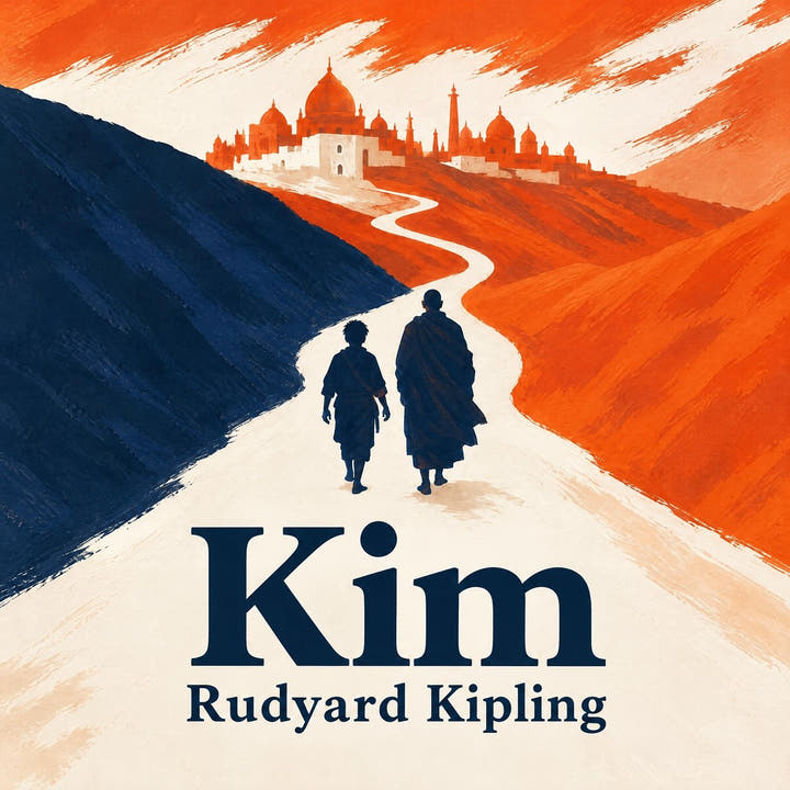 Kim, the audiobook cover
