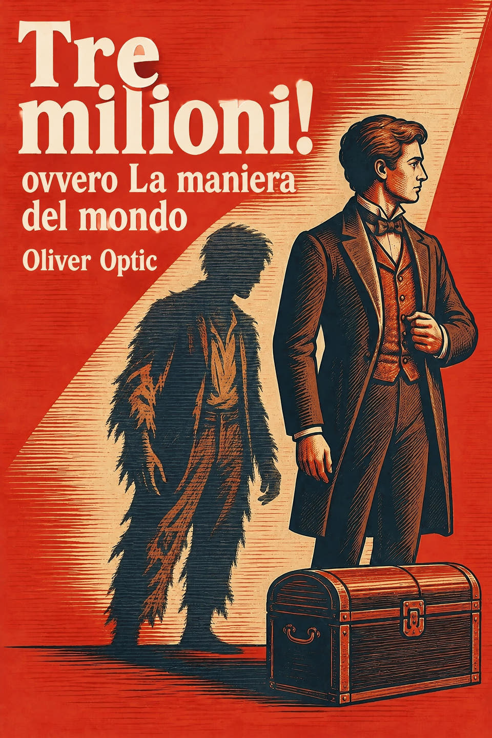 Tre milioni! ovvero La maniera del mondo by Oliver Optic, the cover
