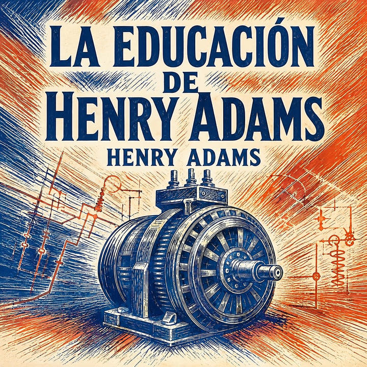 La educación de Henry Adams, portada del audiolibro