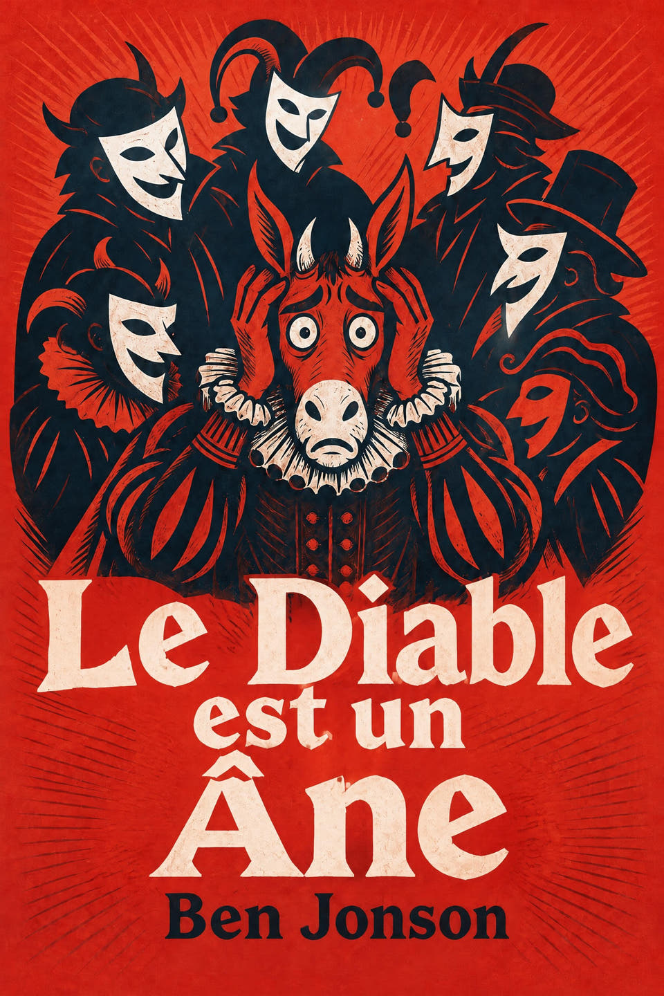 Le Diable est un Âne by Ben Jonson, the cover