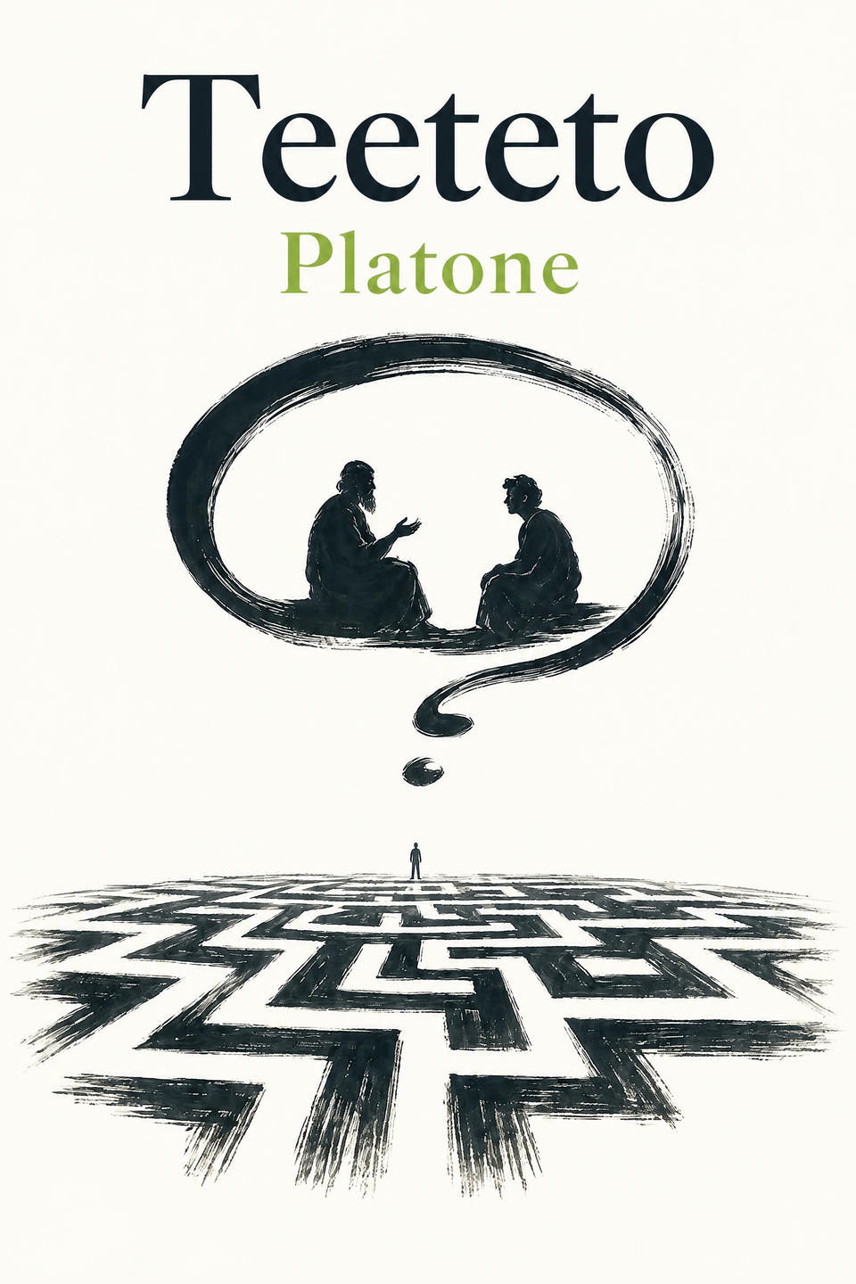 Teeteto by Platone, the cover